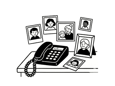 Image illustrant la messagerie vocale